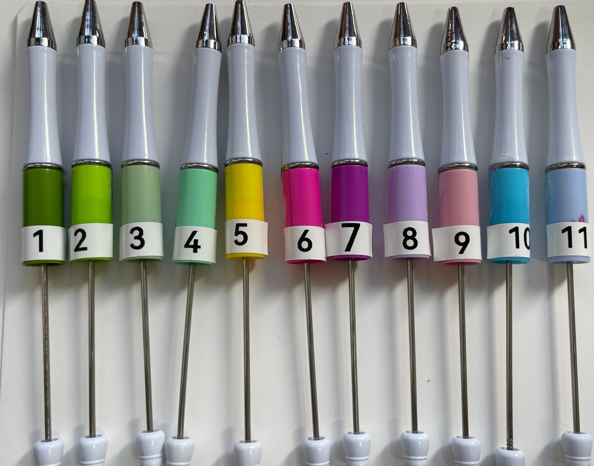 153j, Beadable DIY two color pen - Romo bead